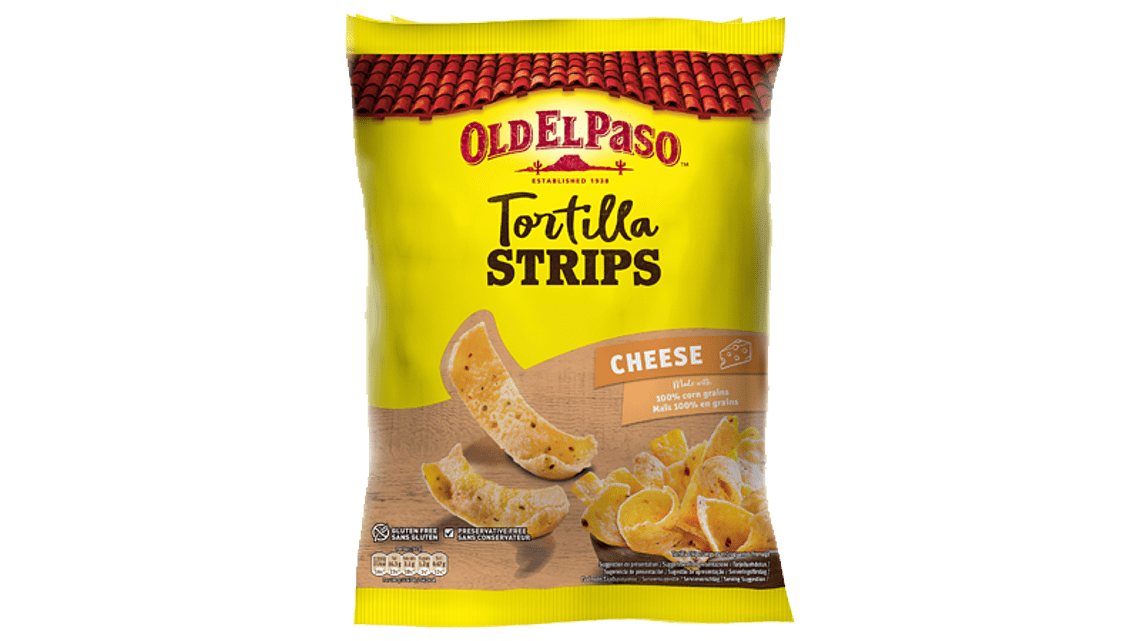 Crunchy Tortilla Strips Cheese